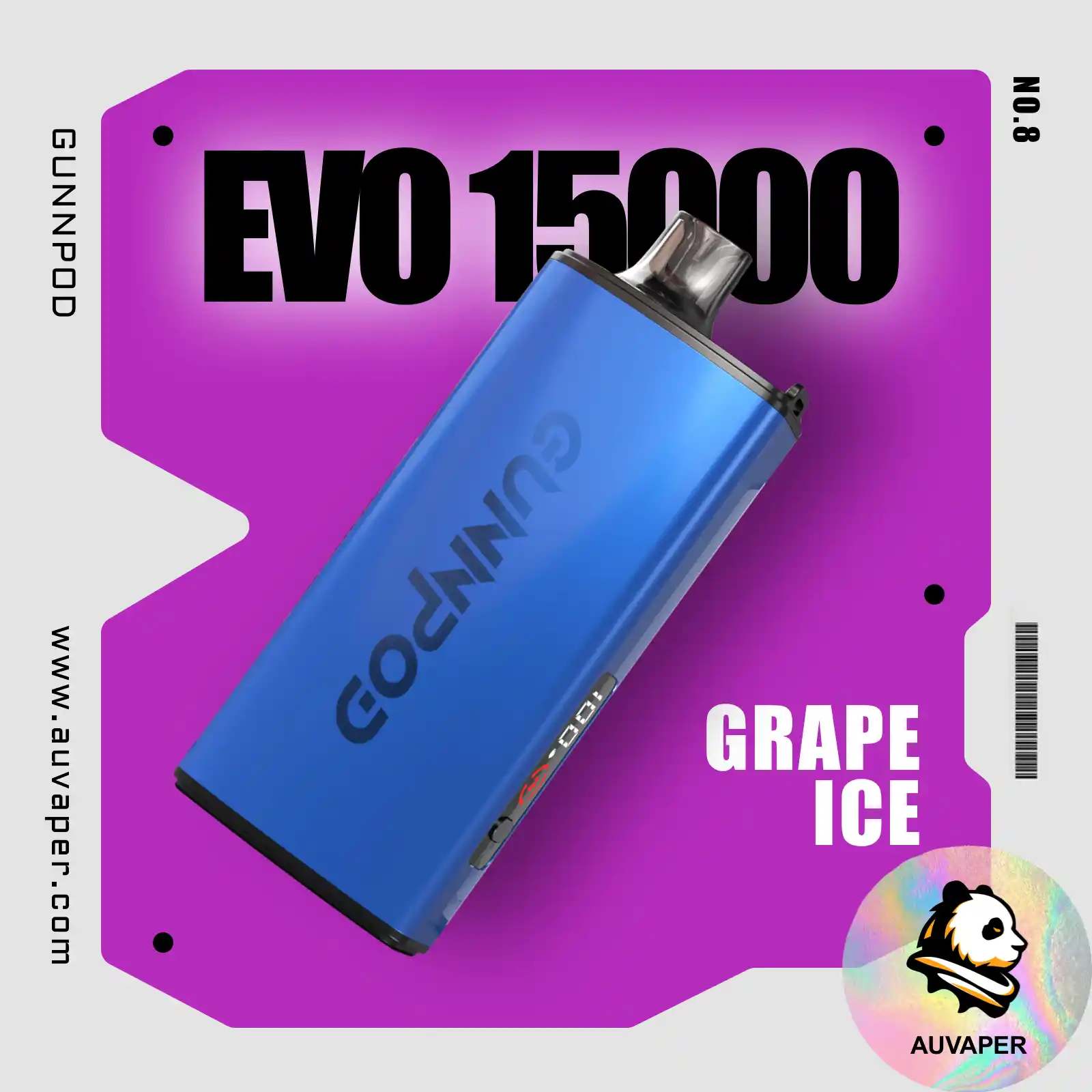 Grape Ice Gunnpod Evo-AUVAPER
